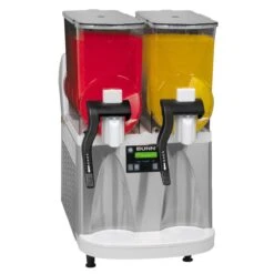 BUNN® Bunn 34000.0012 Ultra-2 HP White And Stainless Steel Double 3 Gallon Pourover Slushy / Granita Frozen Drink Machine