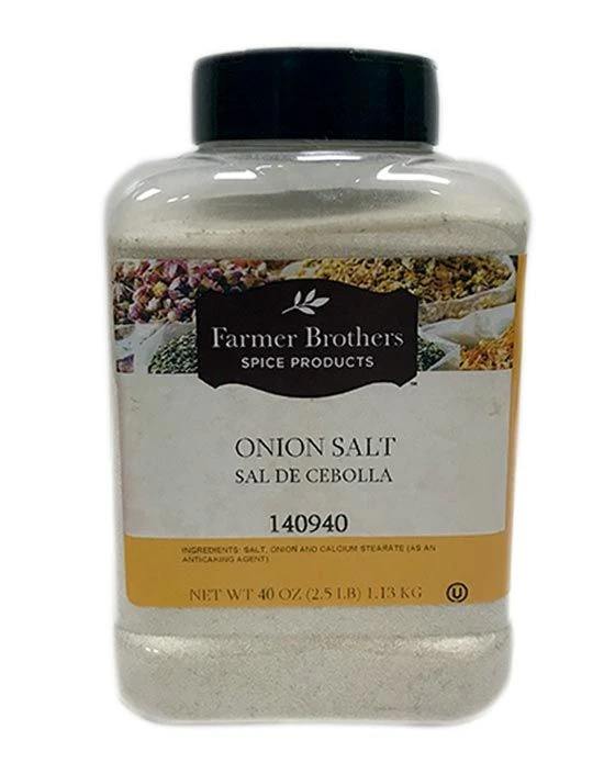 Farmer Brothers Onion Salt (1 Bottle/2.5 Lb)