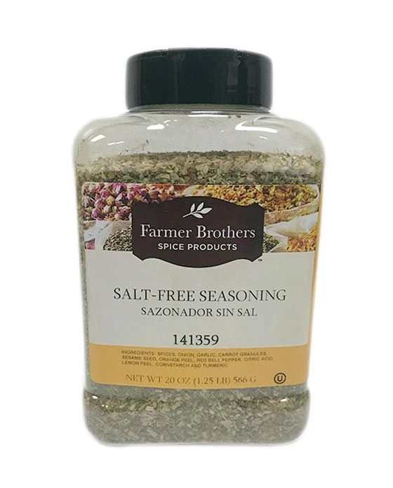 Farmer Brothers Salt-Free Seasoning (1 Bottle/1.25 Lb)