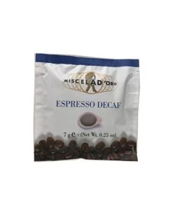 Miscela D'Oro Single Espresso - 2 X 150 Pods 300 Total (Decaf)