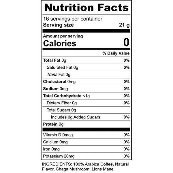 Ancient Roots French Vanilla Flavored Mushroom Coffee By Corim Premium Blends 2/12 Oz Bags - Image 7