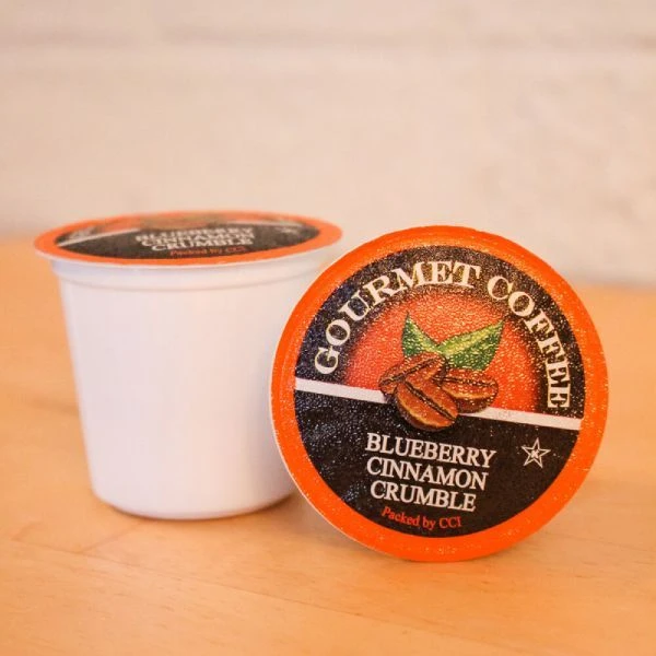 Blueberry Cinnamon Crumble Coffee, 100 Single Serve Cups - Image 2