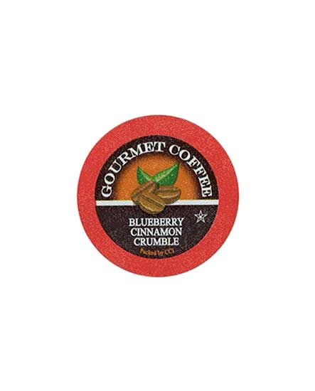 Blueberry Cinnamon Crumble Coffee, 100 Single Serve Cups