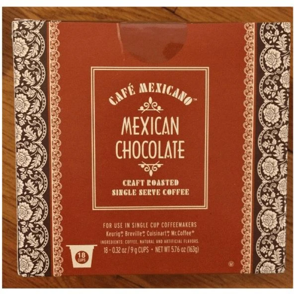 Cafe Mexicano Mexican Chocolate Coffee KCups, 2/18ct - Image 3