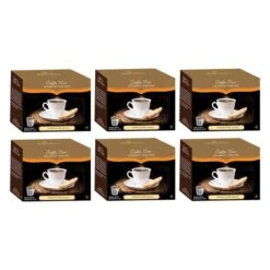 Caffe Noir Gourmet Coffee Jamaican Me Crazy, Single Serve Beverage Cups, 6 Box 12 Count Each