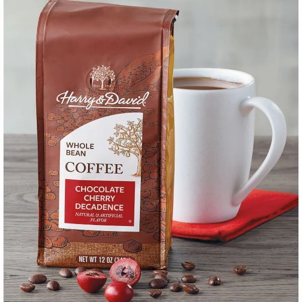 Harry & David Chocolate Cherry Decadence Coffee, 6 Bags (12 Oz Each) - Image 2