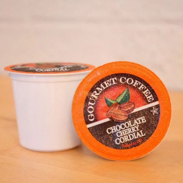 Chocolate Cherry Cordial Coffee, 100 Single Serve Cups - Image 2