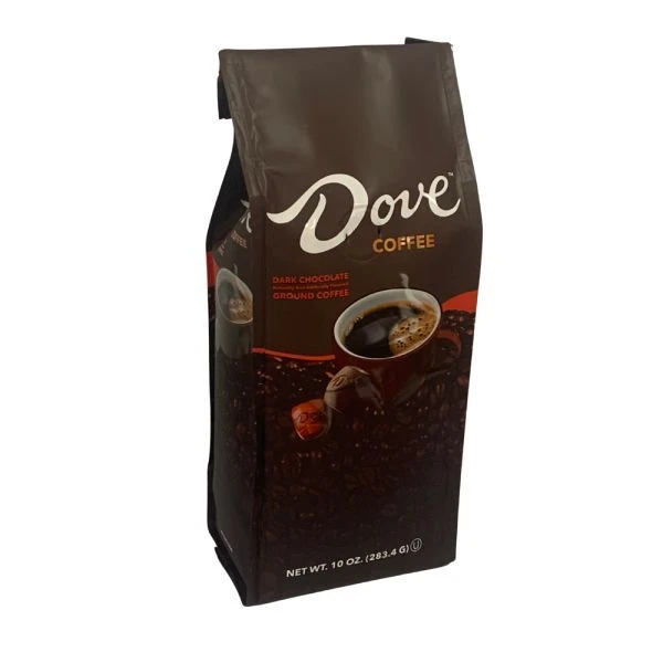 Dove Dark Chocolate, Naturally And Artificially Flavored Ground Coffee, 4/10 Oz Bags - Image 3