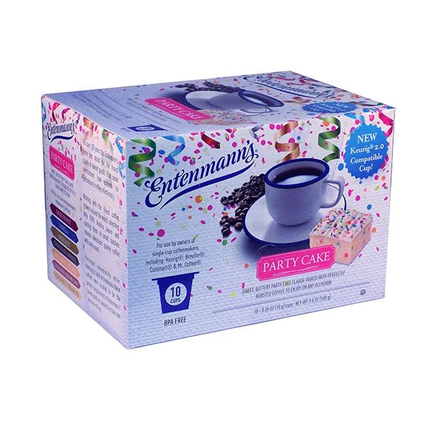 Entenmann's Single Serve Coffee, Party Cake 4/10 (40 Count) - Image 2