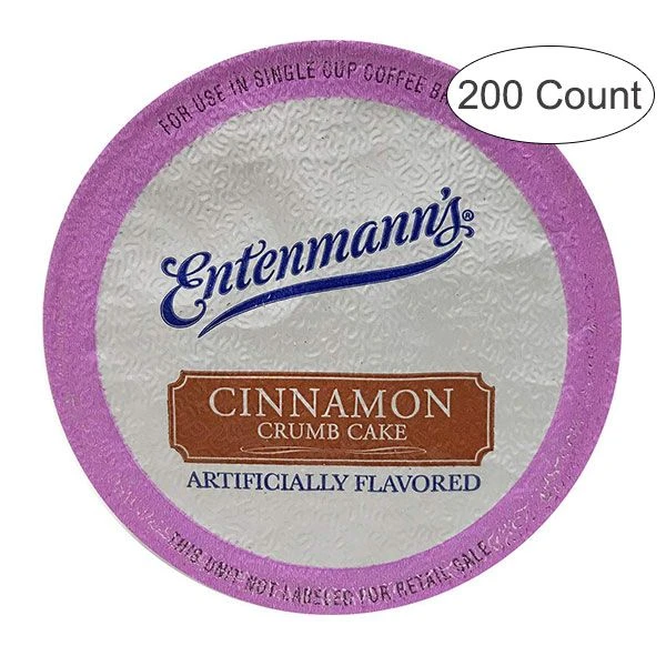 Entenmann's Cinnamon Crumb Cake Single Serve Cups, 200 Count