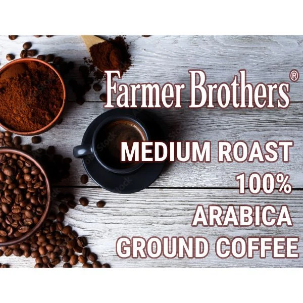 Farmer Brothers Medium Roast 100% Arabica Ground Coffee, 6/5 Lb Bags - Image 3