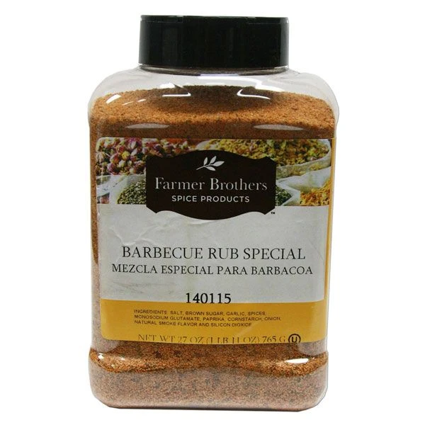 Barbecue Rub Special (1 Bottle/1 Lb 11 Oz ) - Farmer Brothers