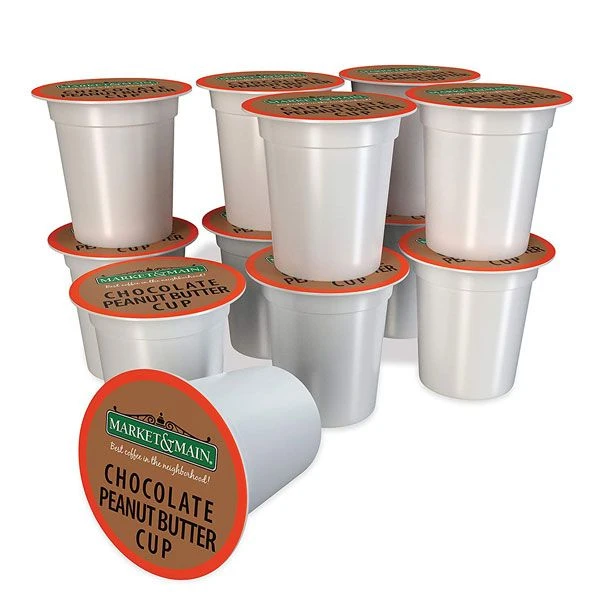 Market & Main Chocolate Peanut Butter Single Serve Coffee Cups, 2 Boxes (24 Cups) - Image 3
