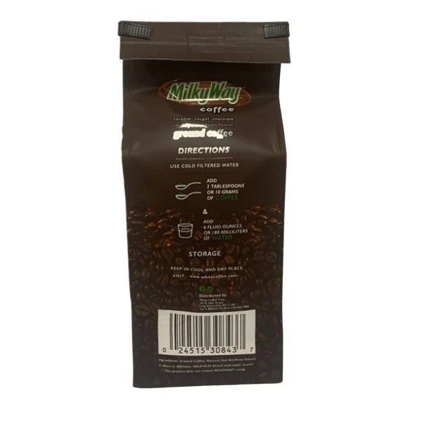 Milky Way Caramel, Nougat And Chocolate, Naturally And Artificially Flavored Ground Coffee,4/10 Oz Bags - Image 4