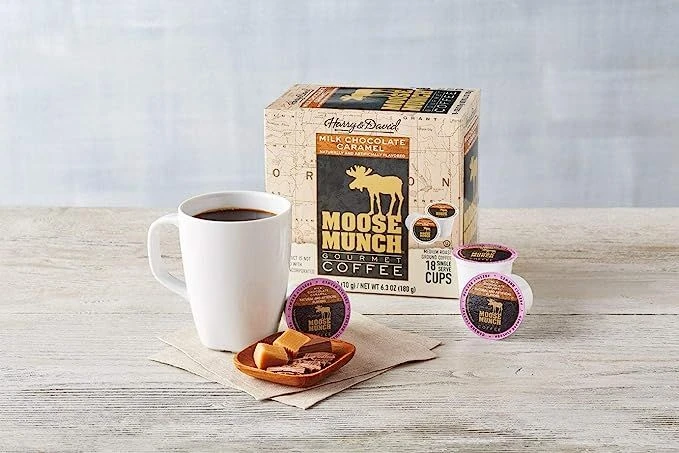 Moose Munch Northwest, Chocolate Caramel, Chocolate Peanut Butter, Maple Vanilla 4/18 Ct Boxes - Image 3